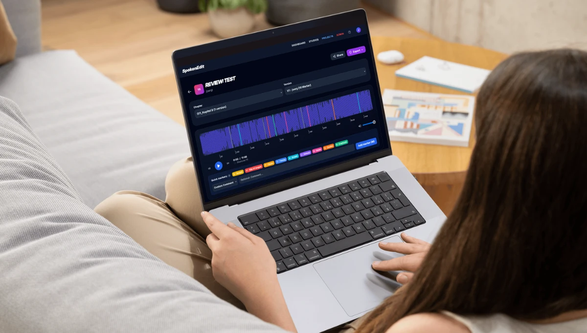 SpokenEdit – Audio Review Tool